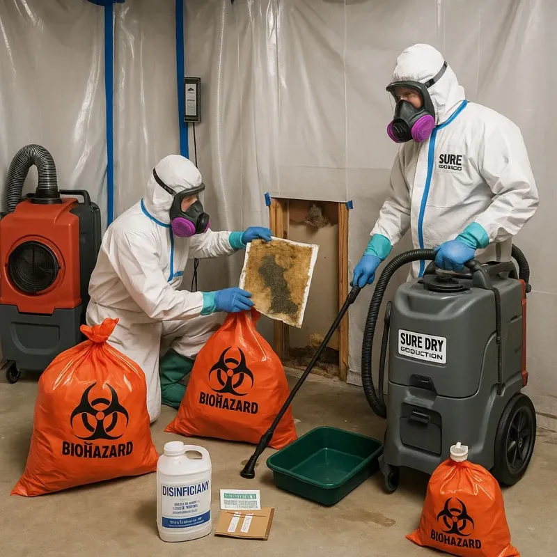 Contaminated Water Handling Protocols process in Grandview Heights, OH